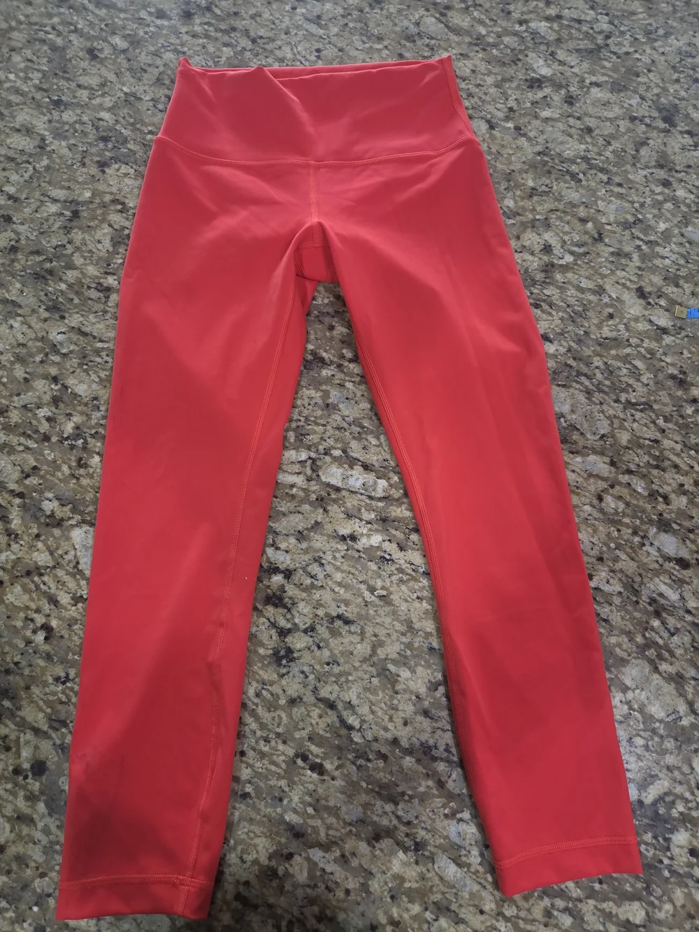 lululemon athletica Red Performance Leggings